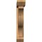 Ekena Millwork Funston Slat Smooth Bracket w/ Offset Brace, Western Red Cedar, 5 1/2"W x 30"D x 30"H BKT0604X30X30FST06SWR - alternate 2